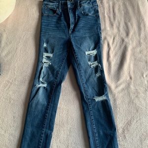 Abercrombie Skinny Ripped Jeans